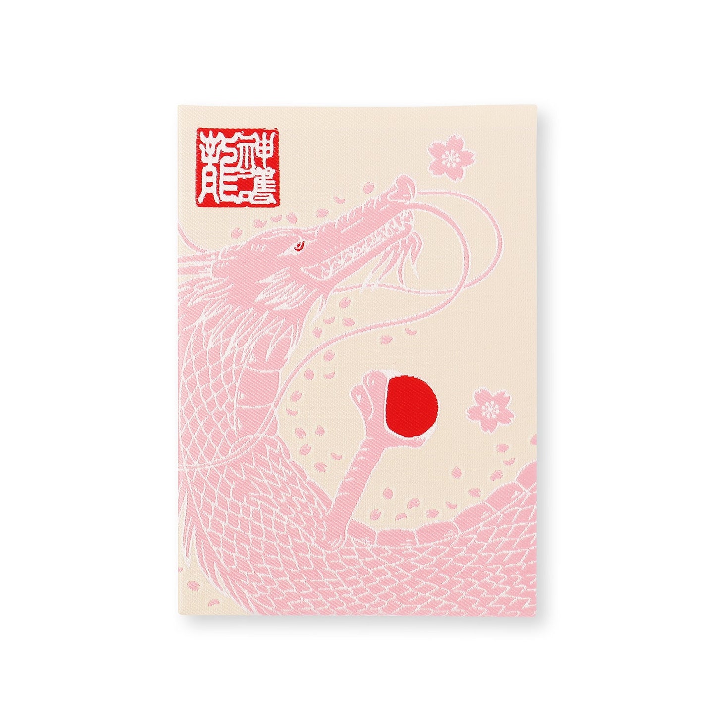 金運龍如爆上 御朱印帳 ピンク